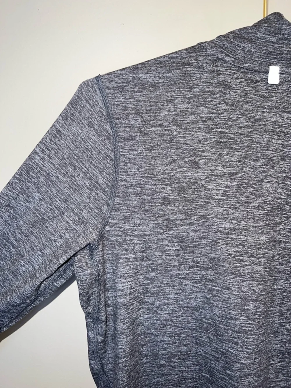 Nike Dri-Fit Running 1/4 Zip Pullover‎ Thumbholes Gray Women’s Size S